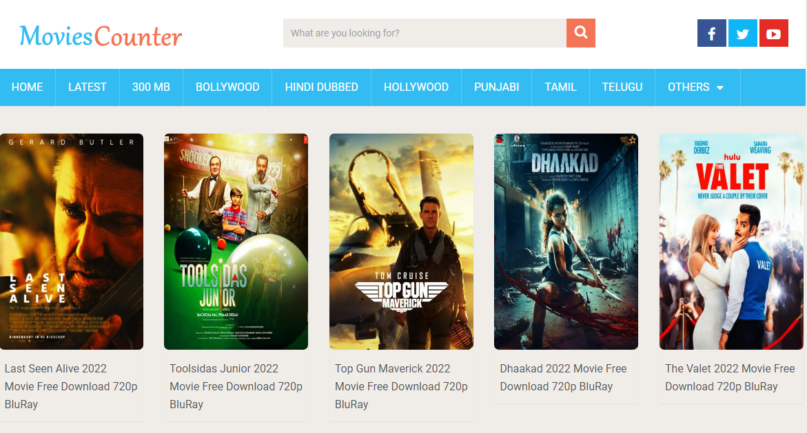 MoviesCounter 2022 - Great site for movie Watch and Downloads