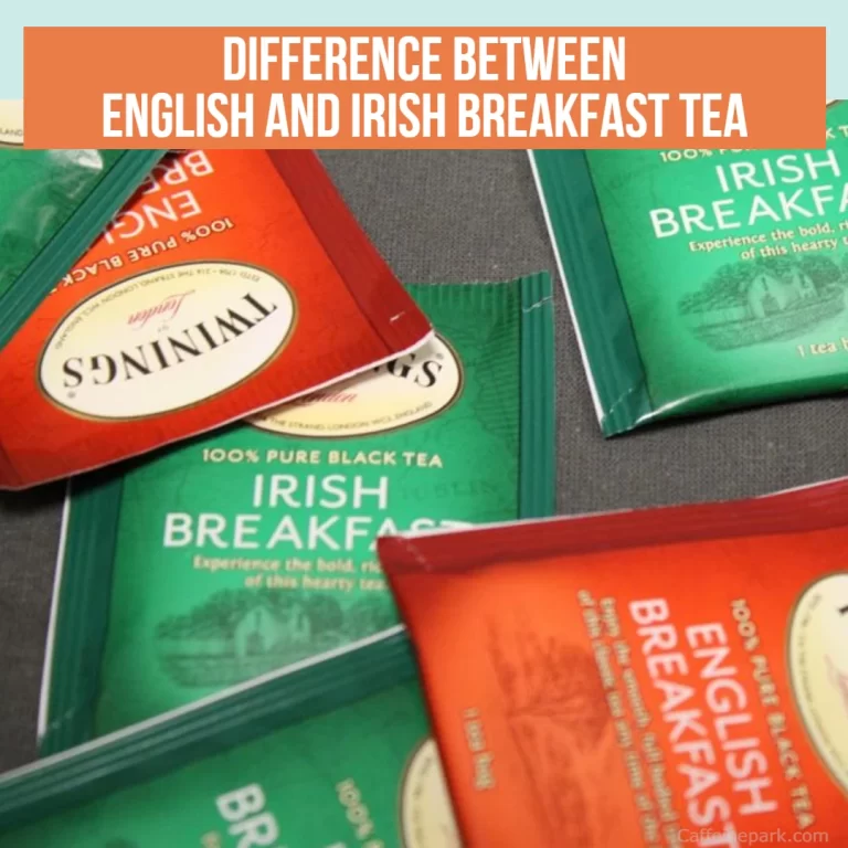 difference between English and Irish breakfast tea