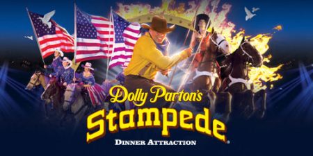 Dolly Parton with Stampede Branson
