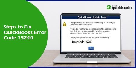 Fix QuickBooks Error Code 15240 - Featured Image